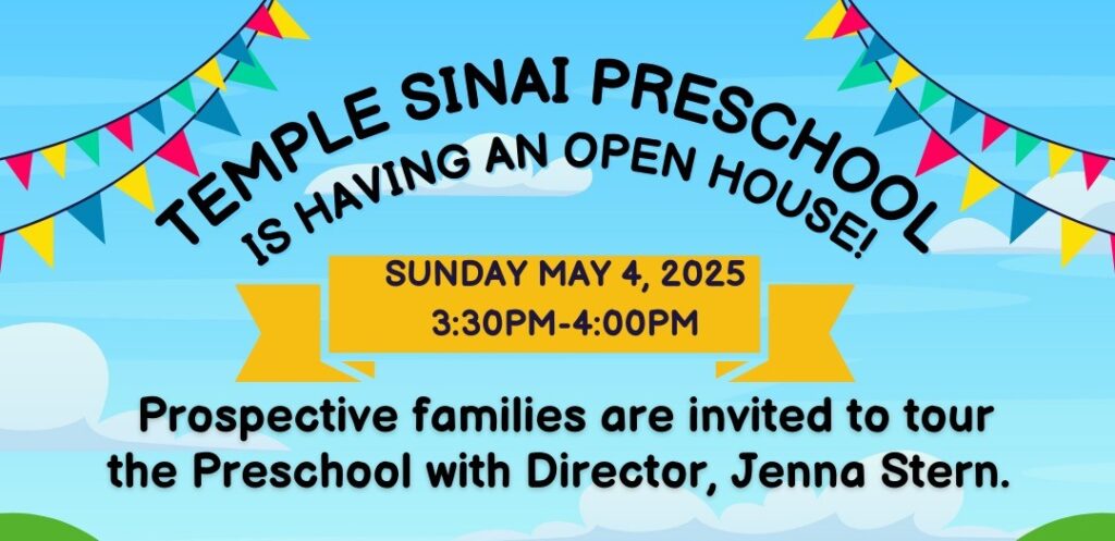 Preschool Open House Spring 2025